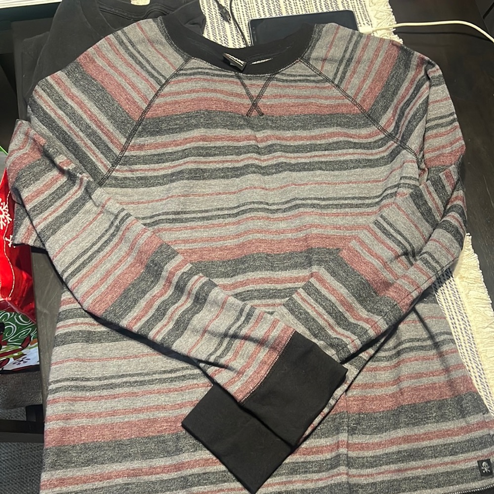 Boys hawk long sleeve dress shirt in size large
